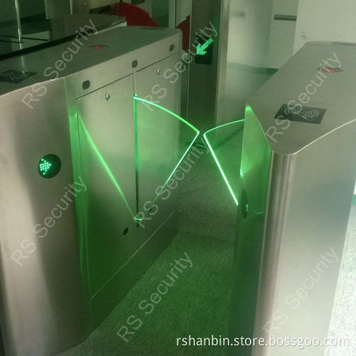 Public Area Anti-Rushing Flap Gate Intelligent Wing Gate